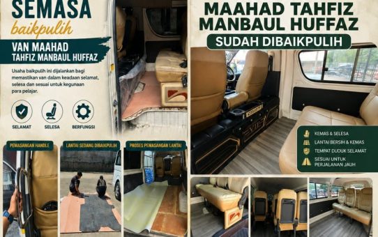 UCAPAN PENGHARGAAN KEPADA PARA PENYUMBANG BAIKPULIH VAN MAAHAD TAHFIZ MANBAUL HUFFAZ (MAHFUZ) 